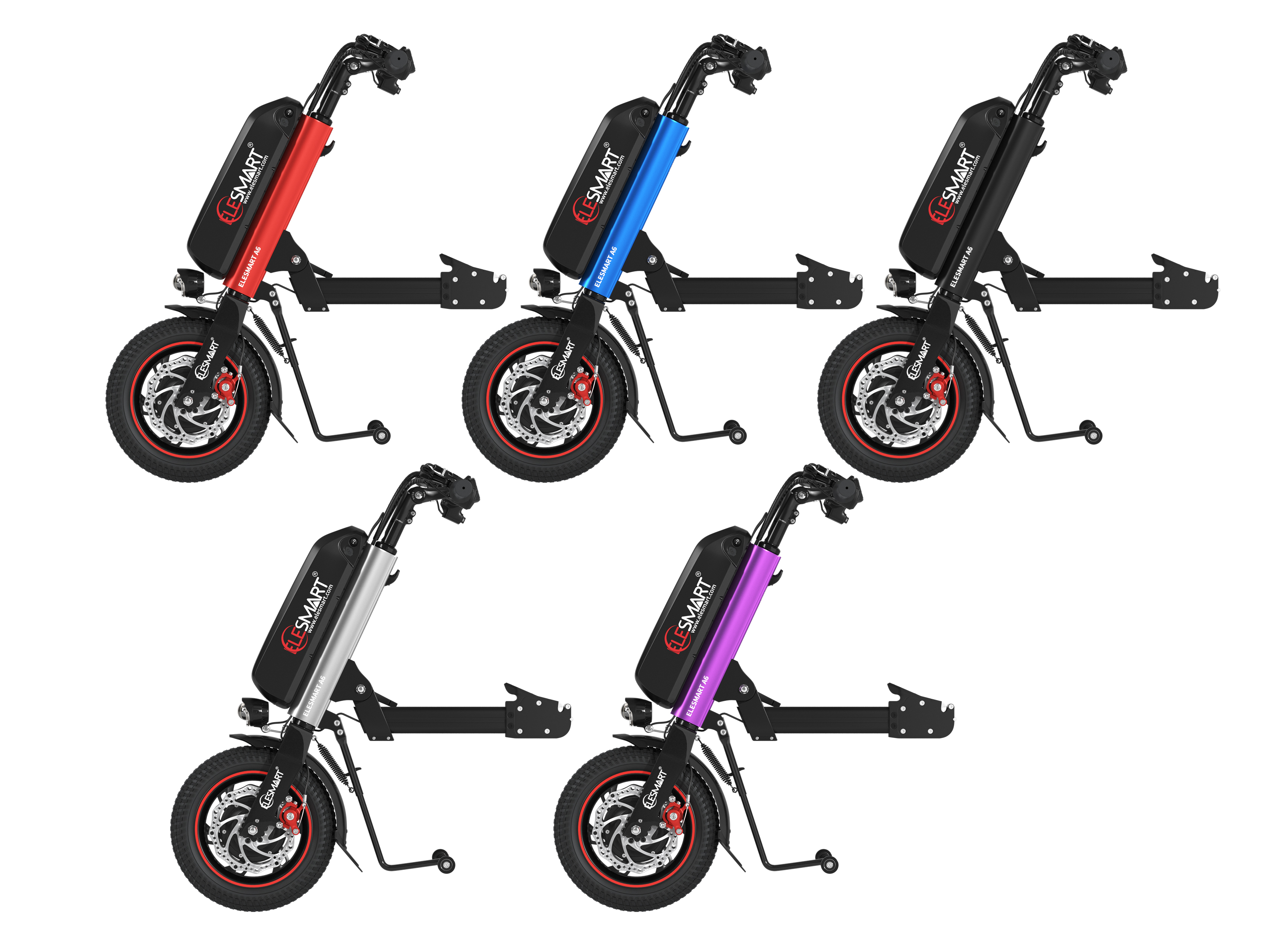 휠체어 파워 부착 대 전기 휠체어